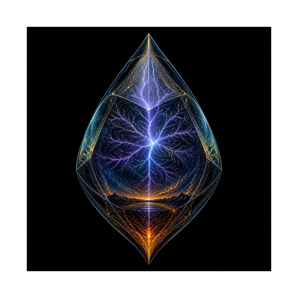 Storm Seed Relay original TrendTap art print shown on a clean white display