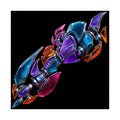 Translucent Knuckle Atlas original TrendTap art print shown on a clean white display