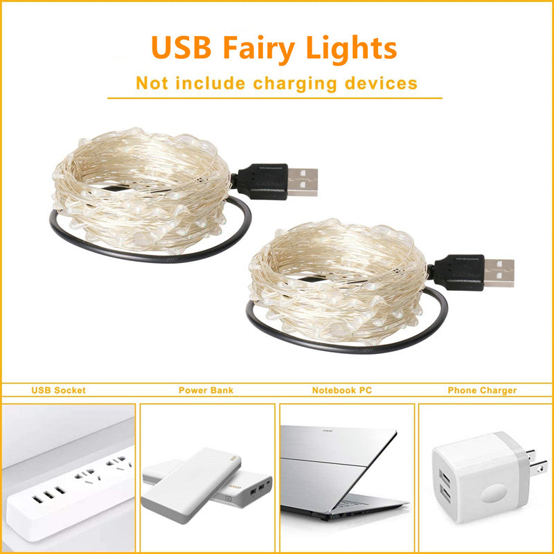 twinkeline usb fairy string lights